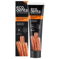 Pasta dentífrica negra blanqueadora con sabor a canela 100 ml